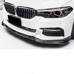 BMW 5 SERIES G30 G31 G38 REAL FORGED CARBON FIBER FRONT LIP FD STYLE M PACKAGE