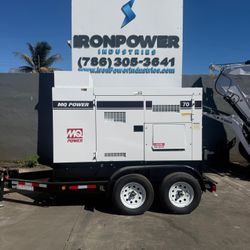 2017 Multiquip Whisperwatt 70 kva Diesel Generator