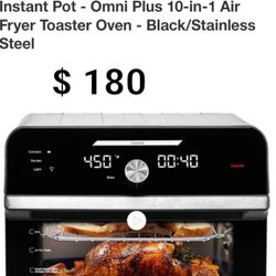 Brand New Instant Pot 10 In Air Fryer And Toaster Owen
