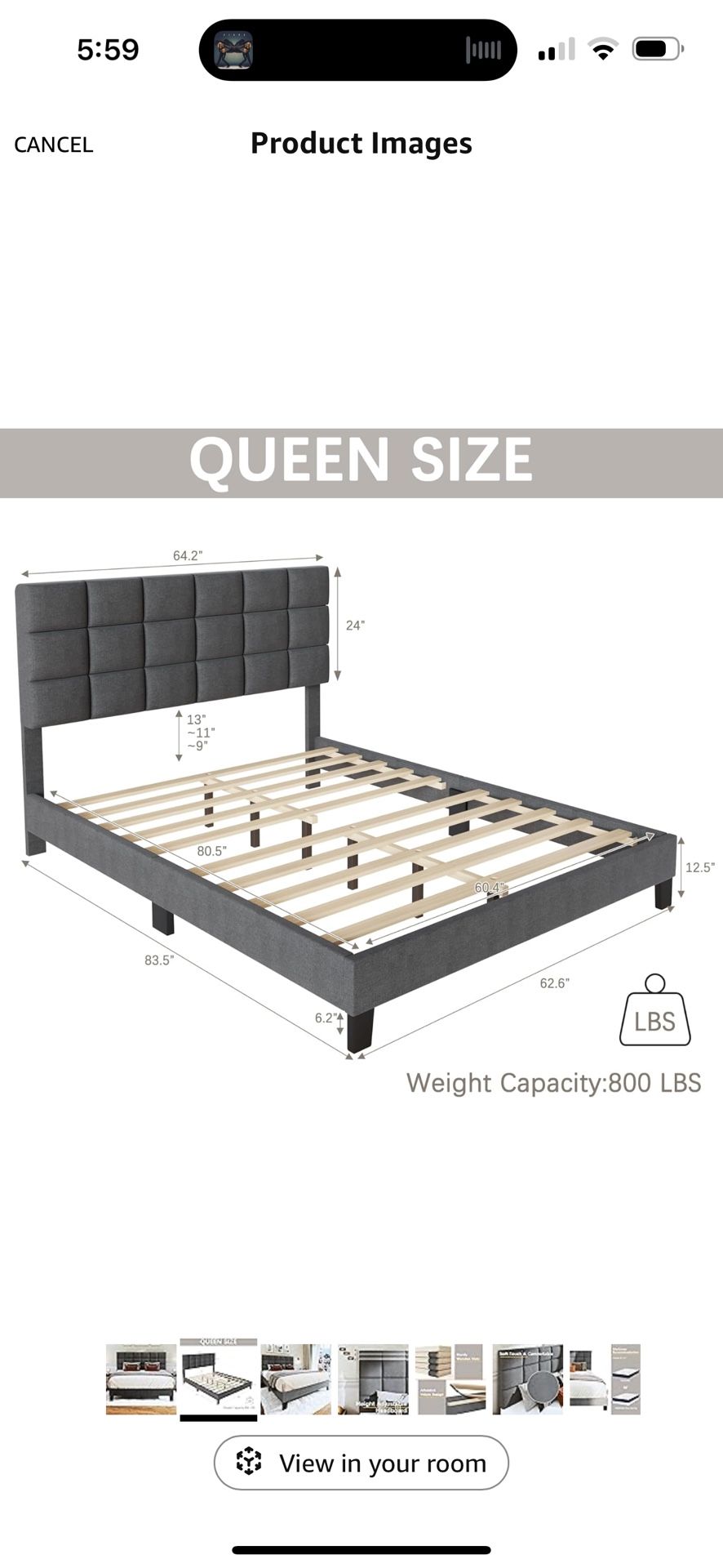 Queen Bed Frame