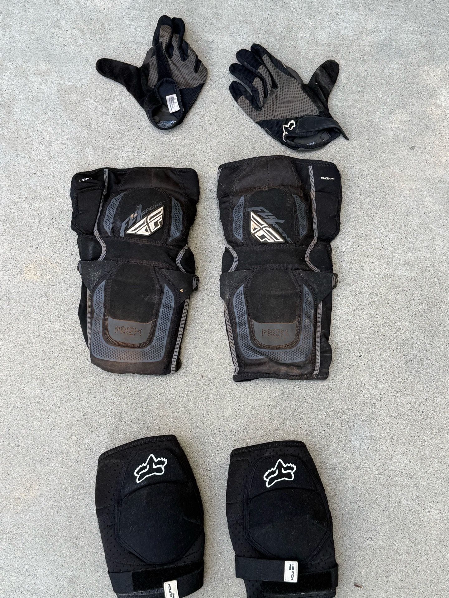Mountain Bike Protective Gear (elbow and knee pads)
