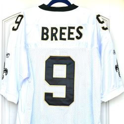2XL / 3XL - SAINTS #9 DREW BREES REEB0K JERSEY