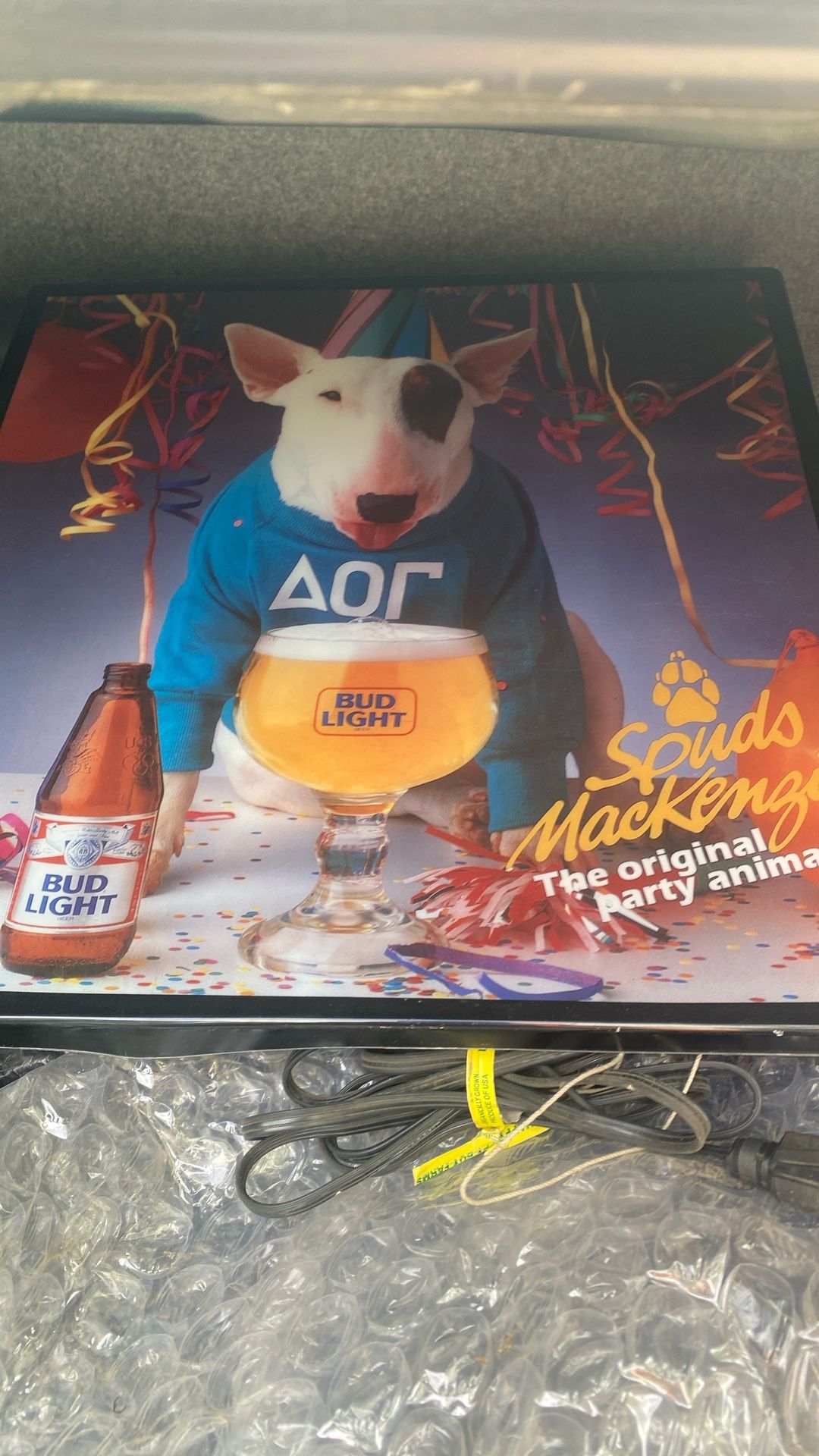 Spudmackenzie Budlight Advertising. Sight