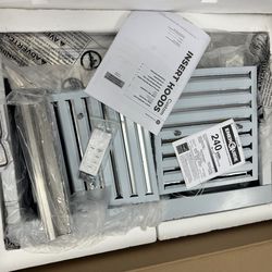 Brand New GE Appliances Custom Insert Range Hood,