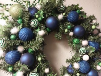 Beautiful Holiday wreaths made with love
