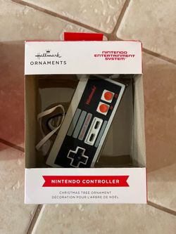 CHRISTMAS NINTENDO ORNAMENT