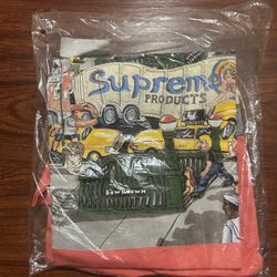 Supreme Manhattan Tee Pink Medium