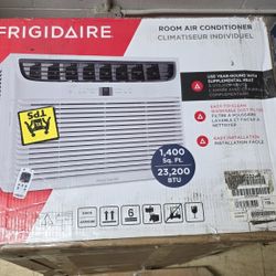 23,000 (DOE) BTU 230-Volt Window Air Conditioner Cools 1,600 sq. ft. with Heater with Remote in White