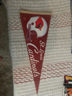 Vintage 1970’s St Louis Cardinals felt pennant full size
