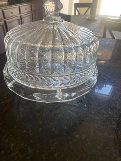 Glass Cake Stand (multifunctional)