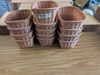 Classroom toy baskets