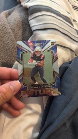 Treyvon Henderson rookie future card