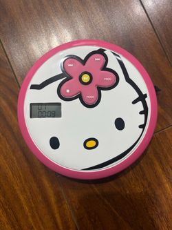 Hello Kitty KT2037 Portable Pink CD Player Tested
