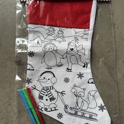 New Socks Color Craft Kids Gift Stocking 