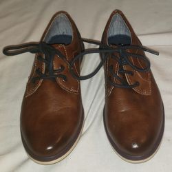 Max+Jake Faux Leather Oxford Boys Dress Shoes (3M)
