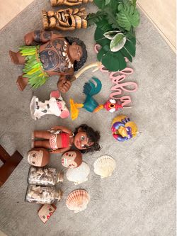 Moana toys, Moana patty props