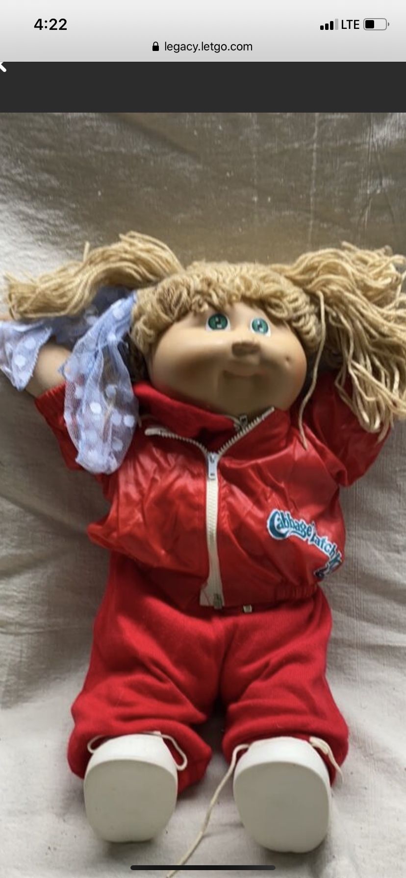 Cabbage patch doll