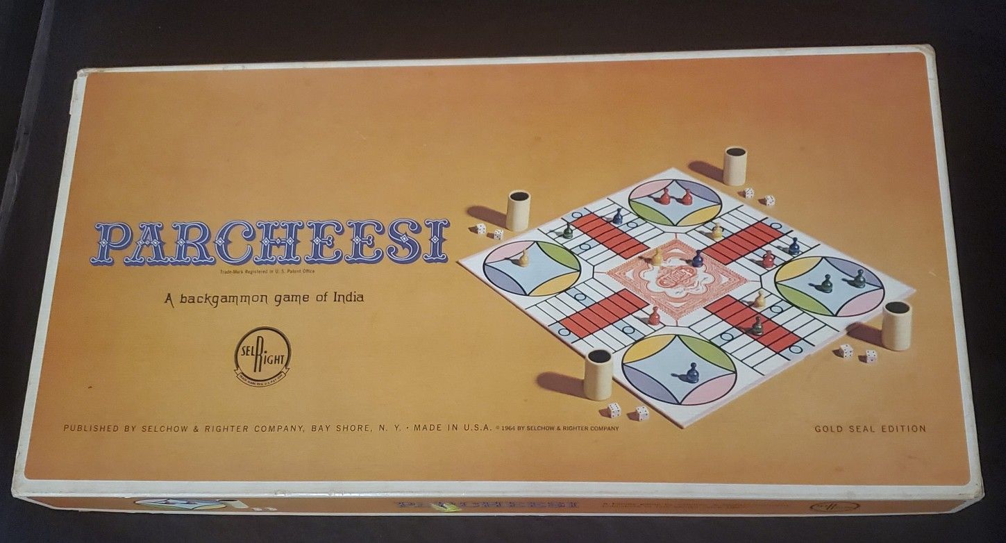 Vintage Parcheesi Boardgame