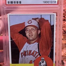 PSA 9 (PD) JIM BROSNAN 1963 TOPPS BASEBALL CARD