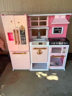 Disney Princess Kids Play Kitchen Set