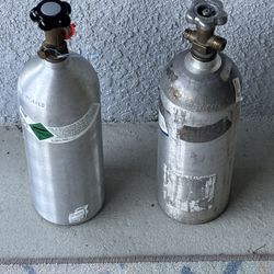 2 CO2 Tanks ( Empty ) 5lb. Must Sell By O7/04