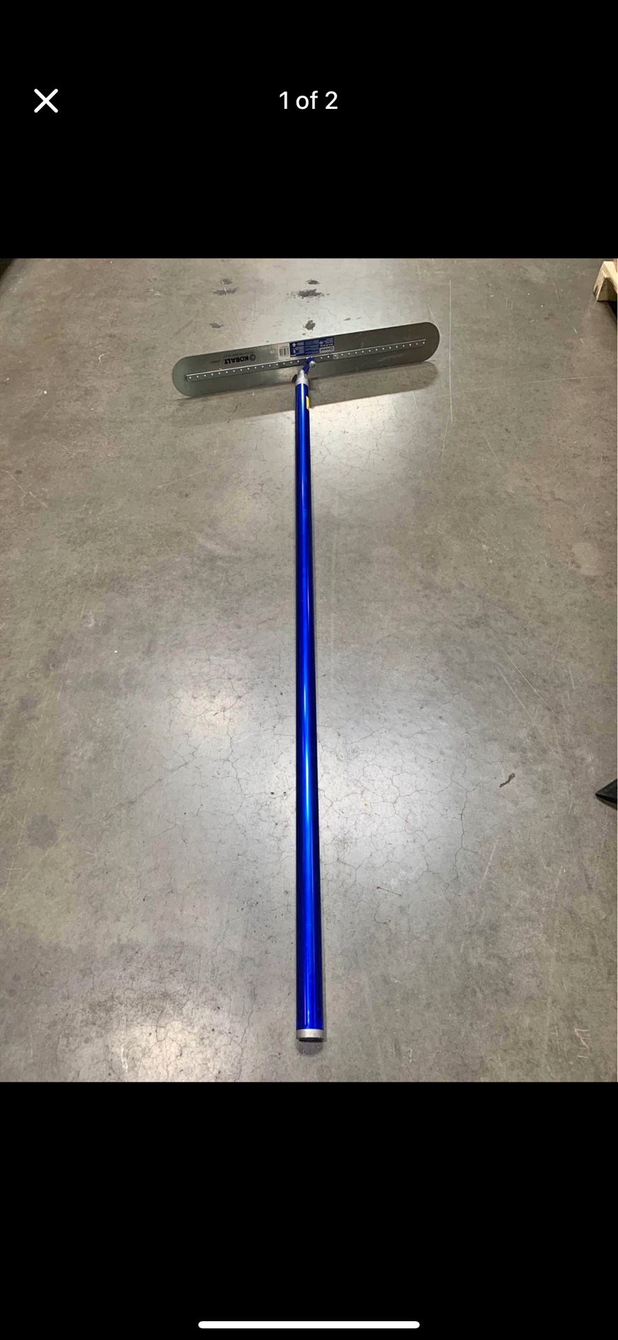 Concrete Fresno Trowel 3’