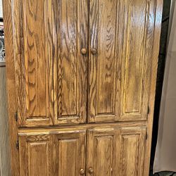 Solid Wood Armoire BRO