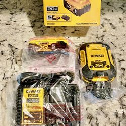 Dewalt Battery Maintainer With 5ah Battery XR And Fast Charger
