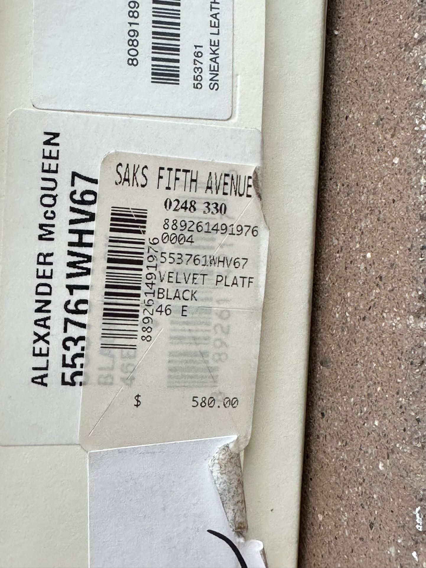 Authentic Alexander Mcqueen Label Authentic Alexander McQueen Sneakers