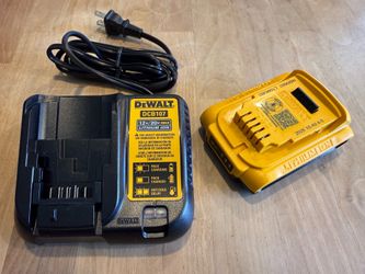 NEW Dewalt 20v batter and charger