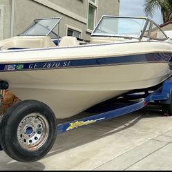 Amazing boat With Trailer Low Price