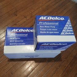 Part 4 2002 water pump. And Starter.