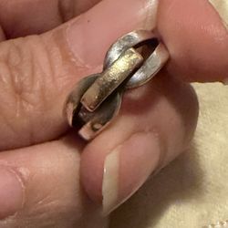 Retired JA Ring Silver And 14k