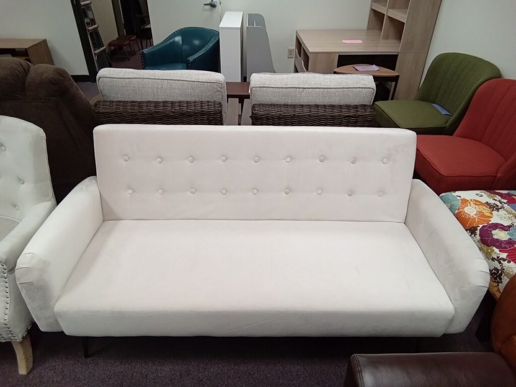 Velvet Futon Couch