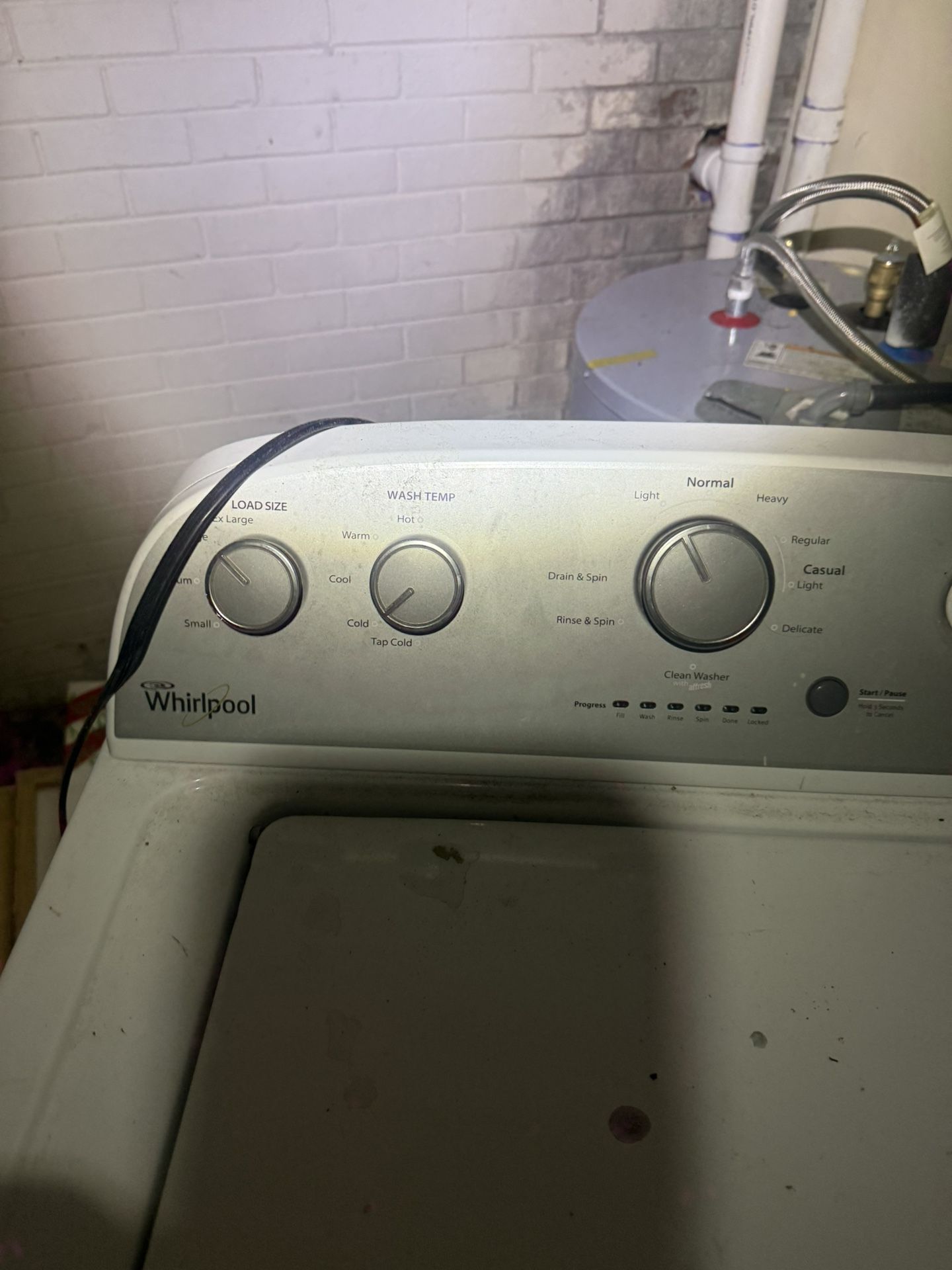 Whirlpool Washer/dryer Set Too Condition