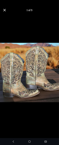 𝐉𝐁𝐑𝐏𝟒𝟎𝟒𝟏 𝐛𝐲 𝐉𝐁 𝐃𝐢𝐥𝐥𝐨𝐧 𝐑𝐞𝐬𝐞𝐫𝐯𝐞 Woman's Cowboy Boot Size 11