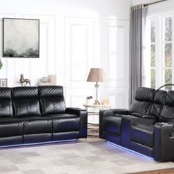 Reclining Loveseat & Sofa 