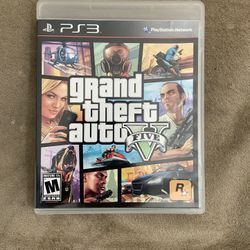 Grand theft Auto V Five PS3 