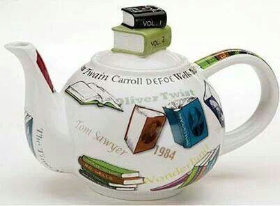 Rare Vintage Novel-Tea Booklovers Teapot by Paul Cardew, Designed in England, Tea for One Teapot, Decorative Teapots, Book Gift, Library