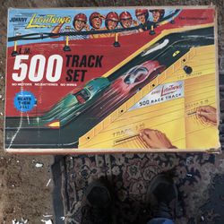 60”s Topper Toys Johnny Lighting 500 Set No Cars