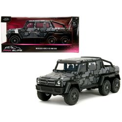 Jada Toys Pink Slips Mercedes-Benz G 63 AMG 6x6 Black Diecast Pickup Truck