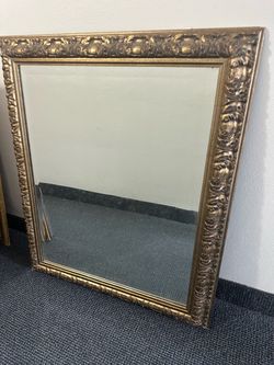 Gold leaves Ornate Framed Wall Mirror