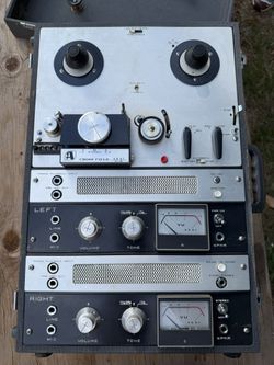 Akai m 8 Analog Tape Recorder + Stereo Discs