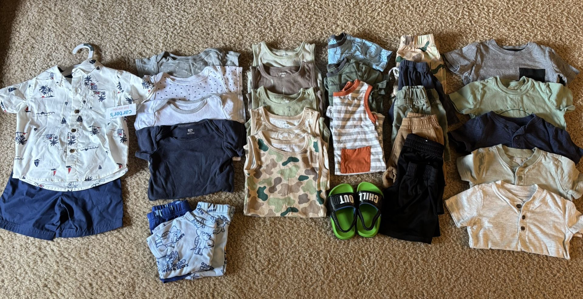 Baby Boys’ 18 Months Summer Clothing Bundle