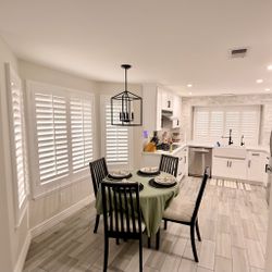 Custom Solid Wood Shutters for Windows, Sliding Doors & Closet Doors - Licensed & Professional Installation (Persianas de Madera para Ventanas)