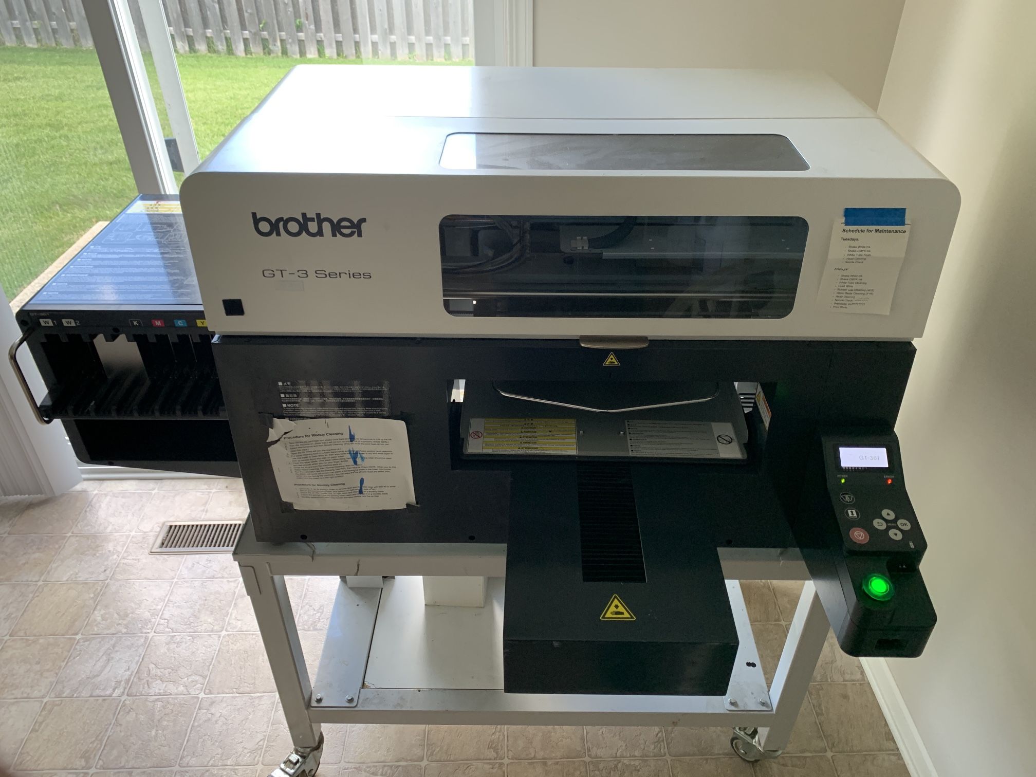 Brother DTG GT-361 T Shirt Printer