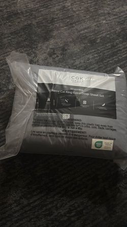 Juego de Sábanas de Lujo CGK Linens (6 Piezas) - Cal King - ¡NUEVO!