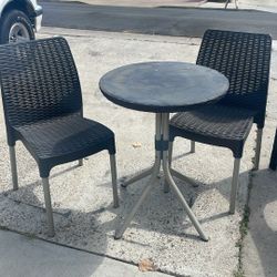 Outside Chair And Table 