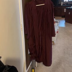 Maroon Undergraduate Gown 