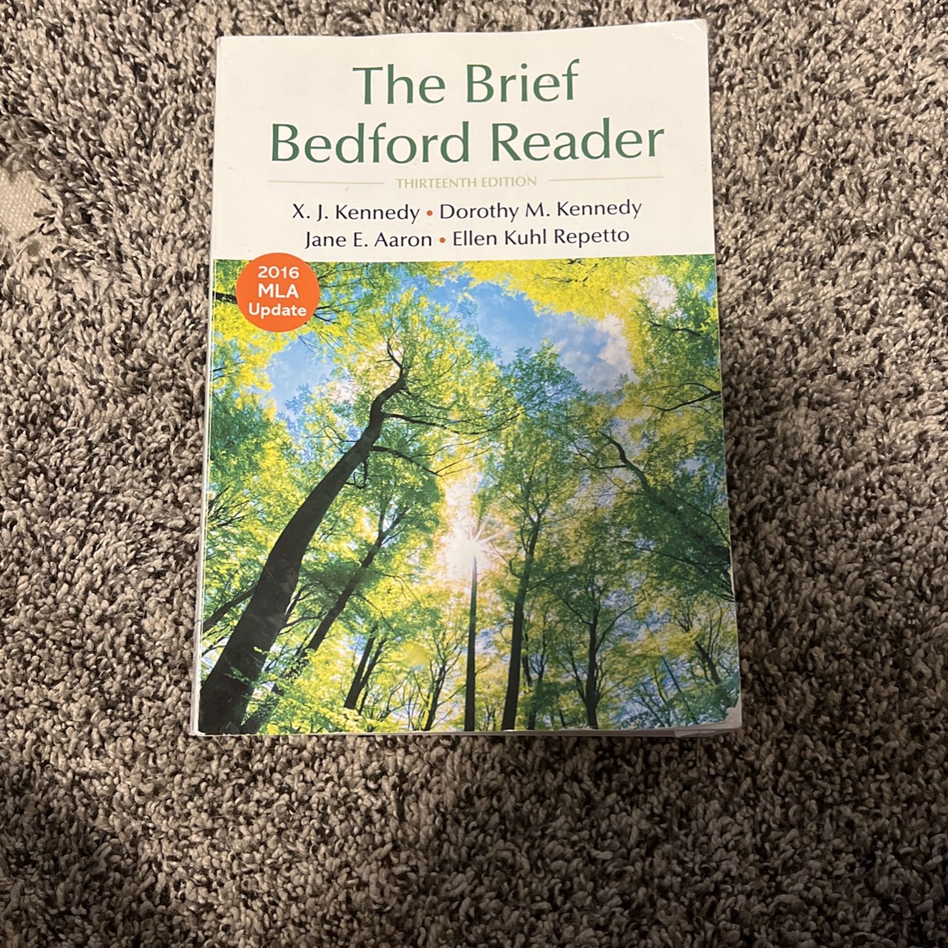 The Brief Bedford Reader 13th Edition